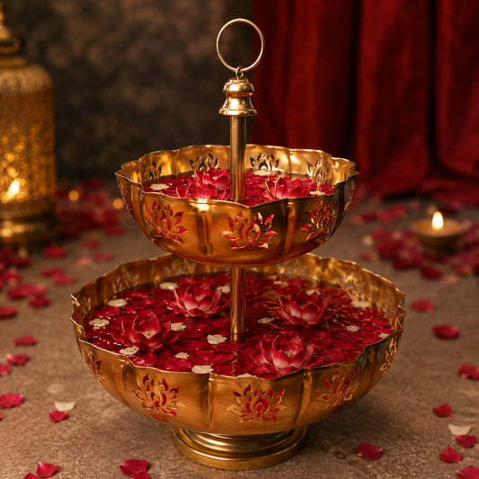 Decorative Navya 2 Layer Urli - Incrafts