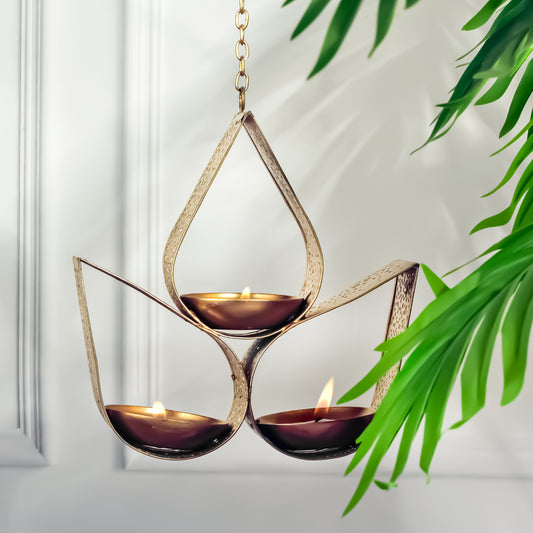 ASHOKA HANGING T-LIGHT - Incrafts
