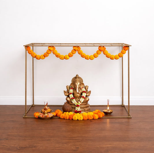 Mini Mandap Rectangular Backdrop Stand - Incrafts