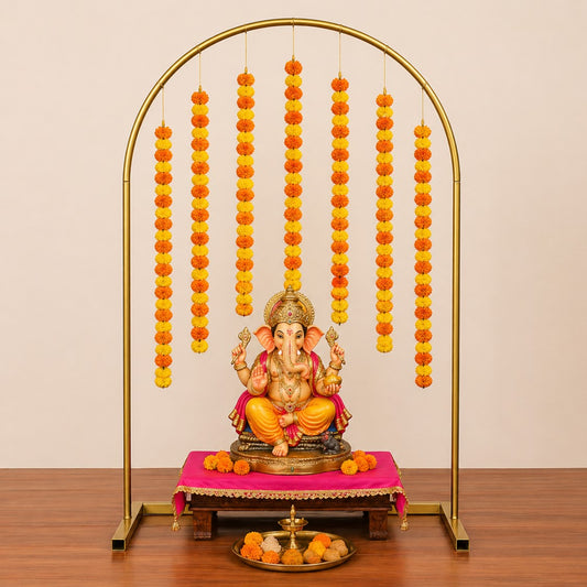 Mangalam Backdrop Stand (Compact Size) - Incrafts
