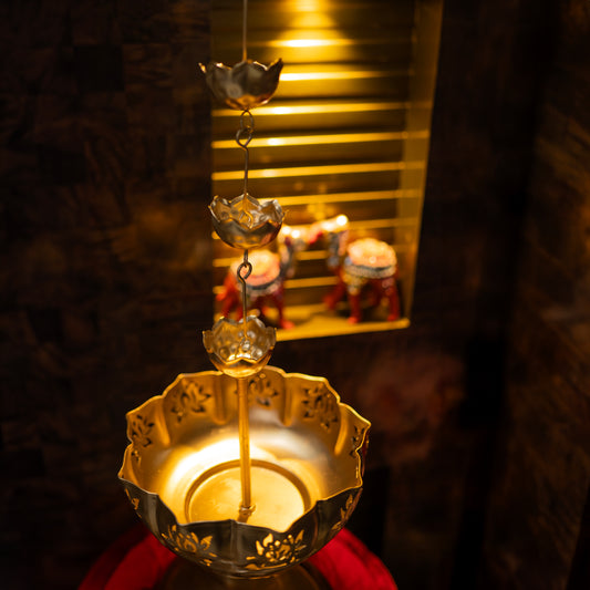 Aadhya Lotus Hanging - Incrafts